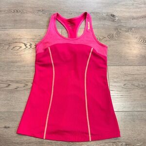 Reebok Racerback Tank Top‎ Small S Women's Workout Fitness Athletic Hot Pink